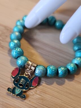 🆕️ Lilo & Stitch STITCH Charm Bracelet